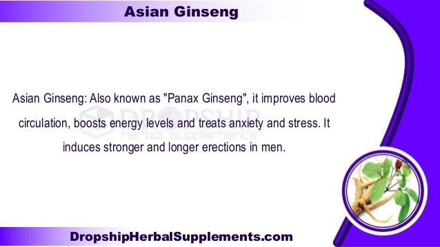 herbs to increase a male sex drive Herbs to increase a male sex drive